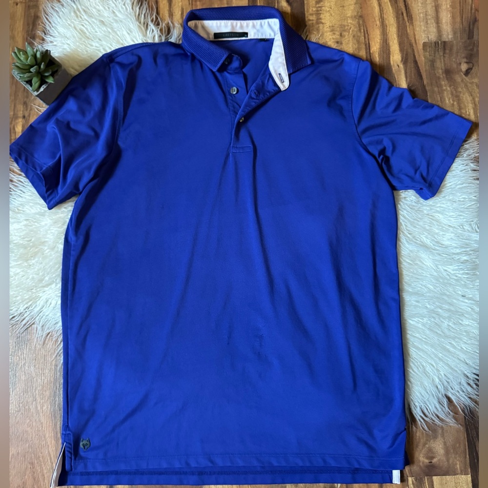 Greyson Men’s Short Sleeve Polo Golf Tee Purple